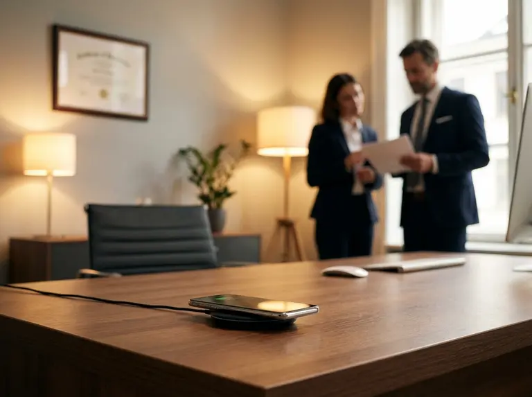 Сертификат на беспроводную зарядку